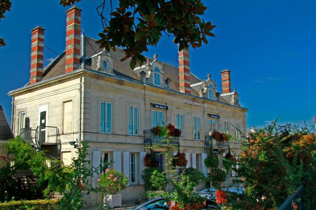 Hotel Henri IV Coutras Exteriör bild